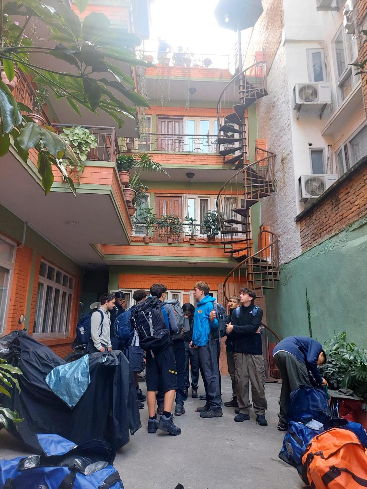 hotel Backpackers inn Kathmandu Buitenkant foto